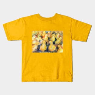 Yellow chickens Kids T-Shirt